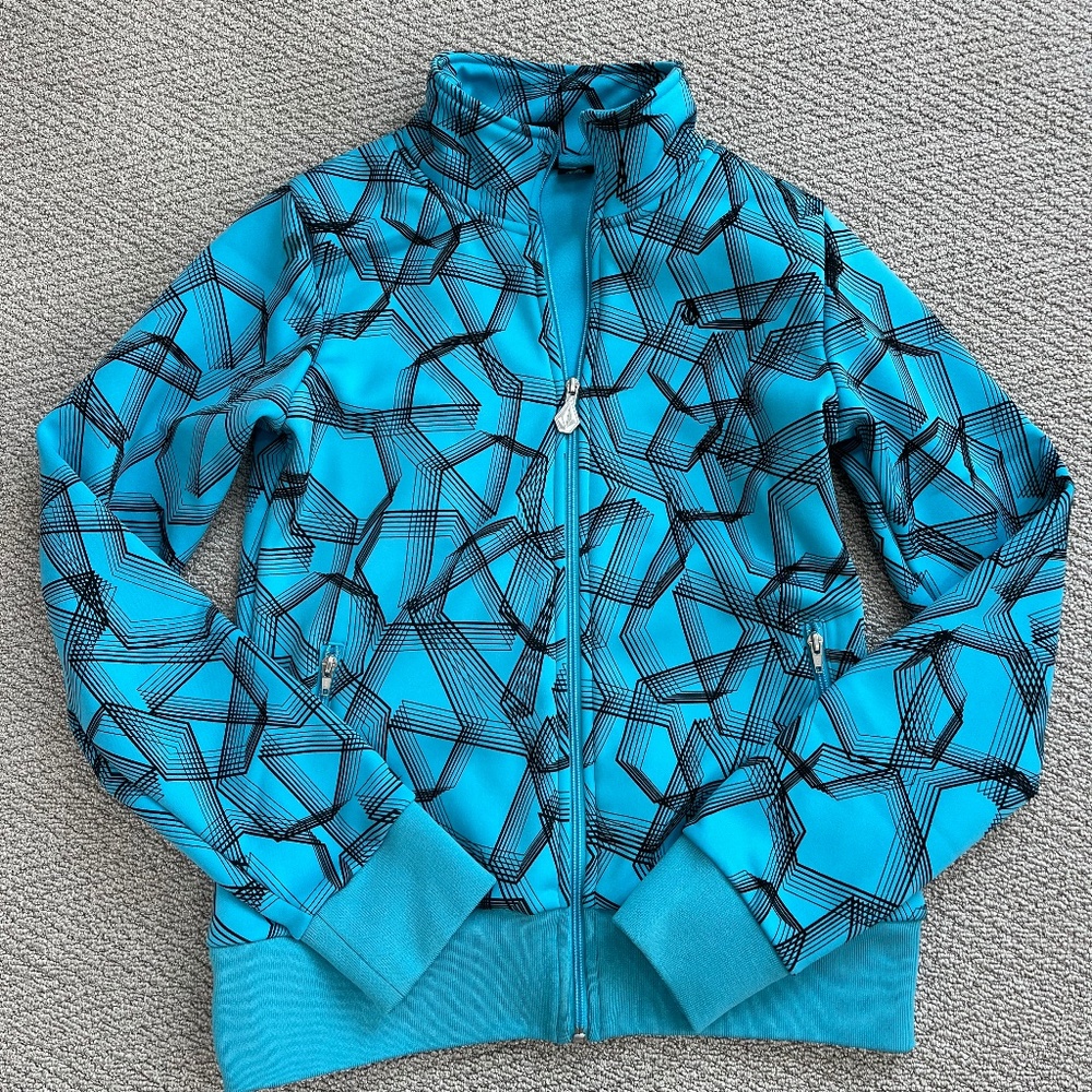 Volcom Medium fleece lined zip-up